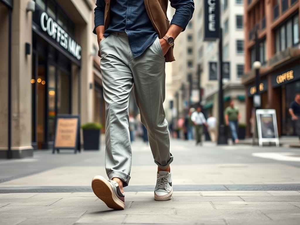 Scoalafrencischubic | Pantaloni de in cu pantofi casual: rețeta confortului estetic